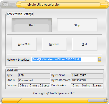 eMule Ultra Accelerator eMule Ultra Accelerator Screenshot